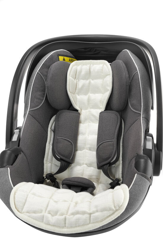 Autostolhynde kapok soft beige Autostolhynde kapok soft beige