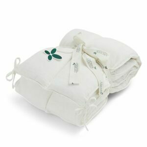 Kapok Sengerand til babyseng 60x120 i farven Soft Beige fra Cocoon Company