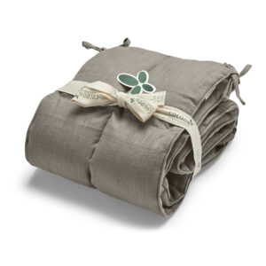 Kapok Sengerand til babyseng 60x120 i farven Dusted Brown fra Cocoon Company