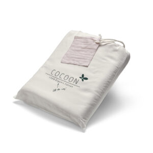 Sengesæt til voksen i farven Flamingo Pink fra Cocoon Company