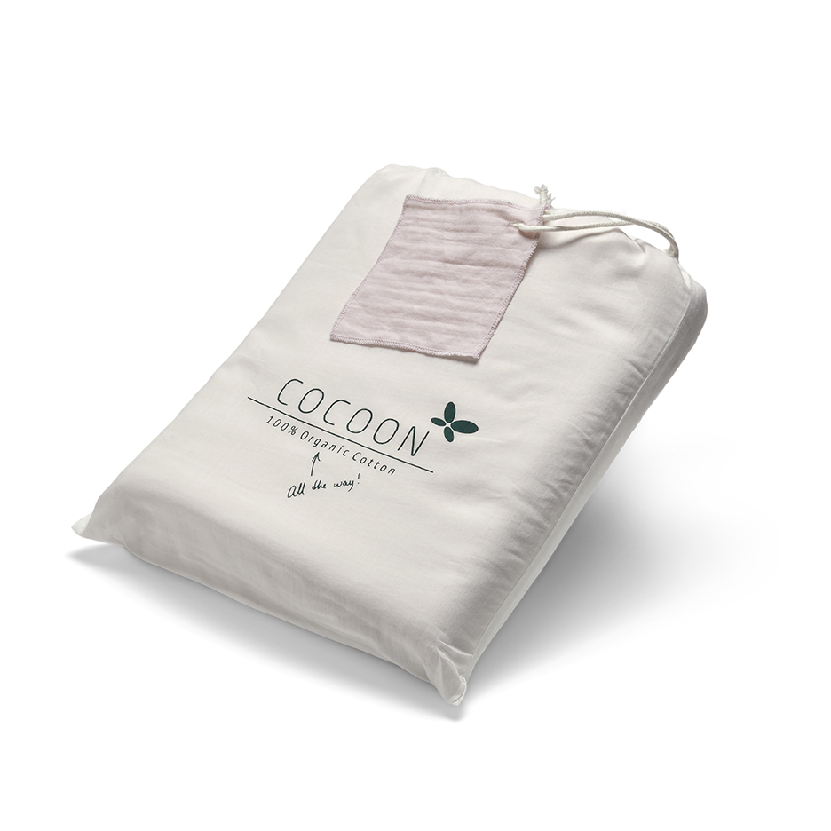 Sengesæt voksen, Flamingo Pink - Cocoon Company Sengesæt til voksen i farven Flamingo Pink fra Cocoon Company