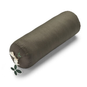 Yogapølle med kapok i farven Deep Olive fra Cocoon Company