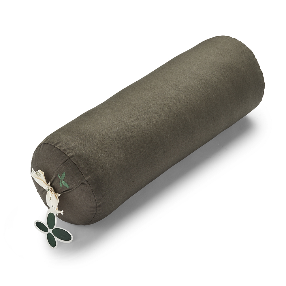 Yogapølle kapok Deep Olive - Cocoon Company Yogapølle med kapok i farven Deep Olive fra Cocoon Company